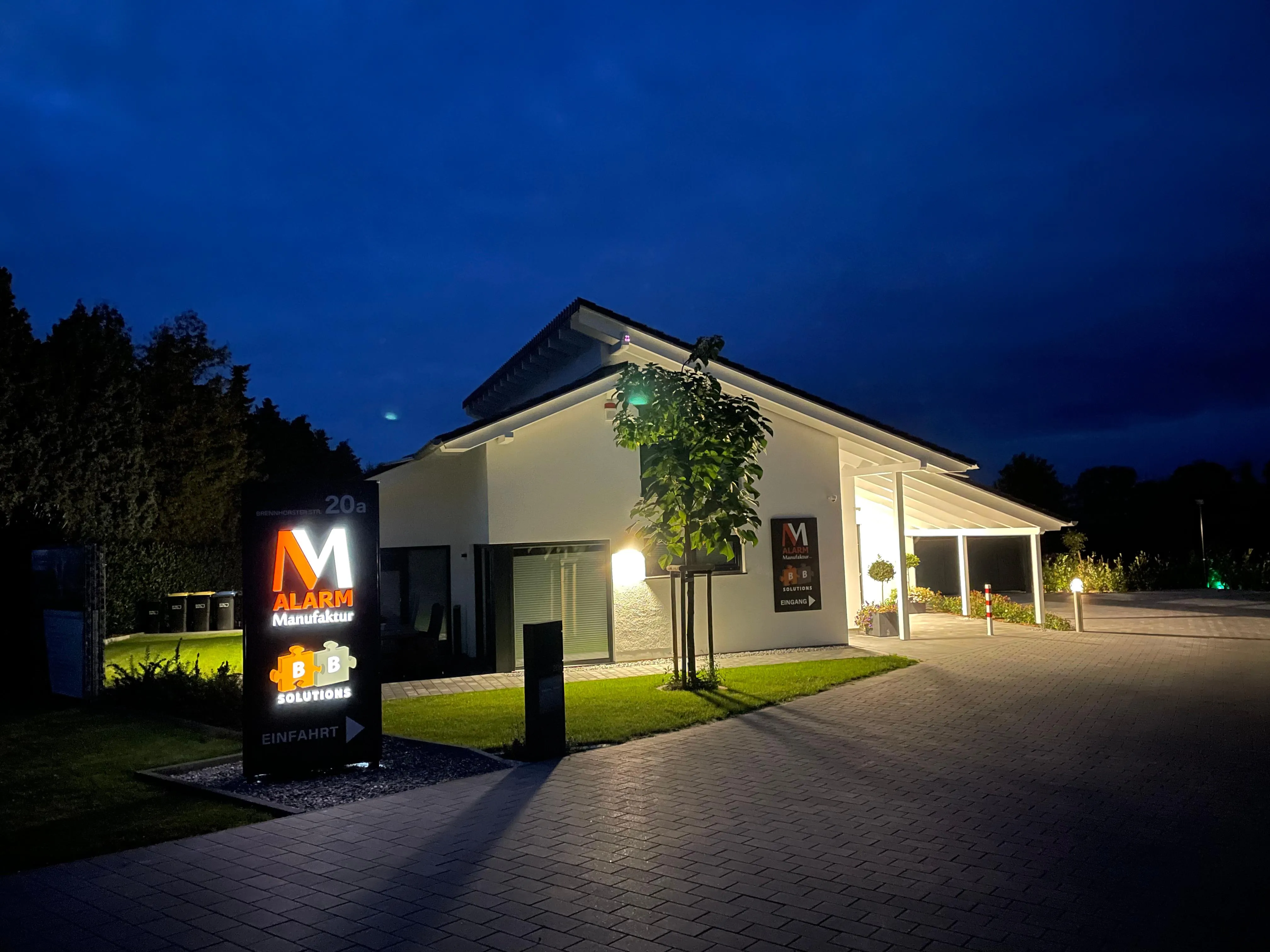 Firmensitz der Alarm-Manufaktur GmbH